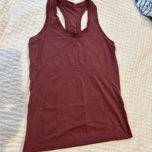 Women's Burgundy Tank Top